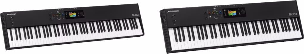 Productafbeelding voor Vergelijking Studiologic SL88 MK2 en SL73 MK2: toetsen, functies en gebruik