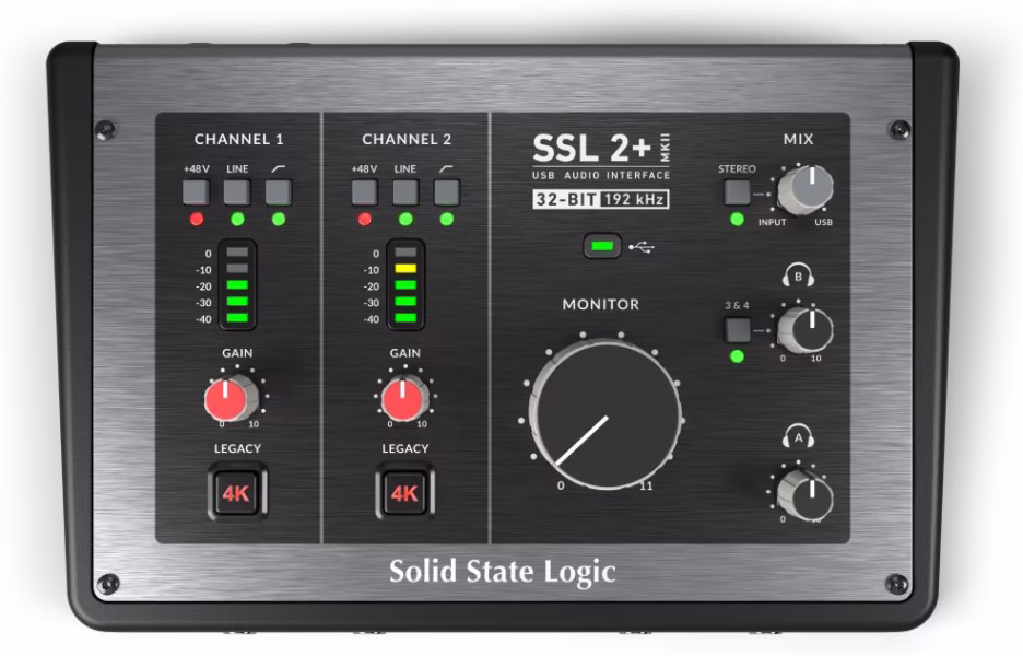 Solid State Logic SSL 2+ MK2 productafbeelding