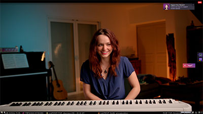 Singer-songwriter on Twitch